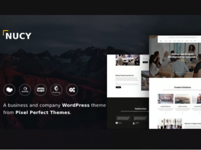 Nucy - Business & Company WordPress Theme