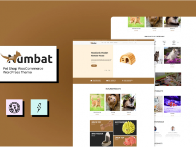 Numbat - Pet Shop WooCommerce WordPress Theme