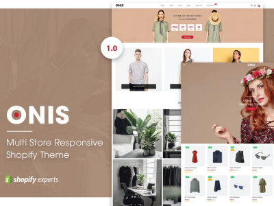 ONIS  Multi Store Responsive Shopify Theme