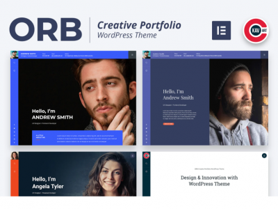 ORB - Creative Portfolio WordPress Theme