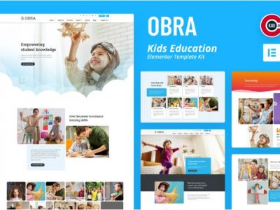 Obra - Kids Education & School Template Kit