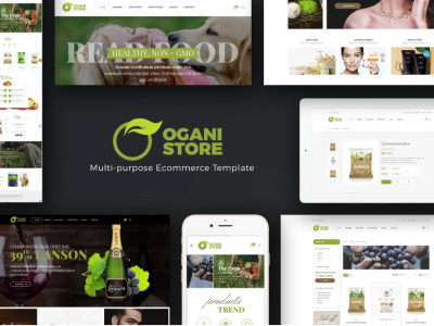 Ogani - Organic, Food, Pet, Alcohol Prestashop