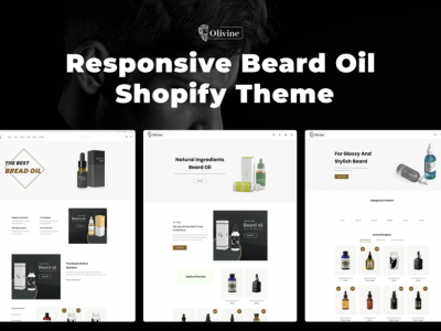 Olivine - Responsive Beard Oil Shopify Theme