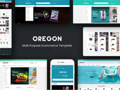 Oregon - Responsive Prestashop Theme