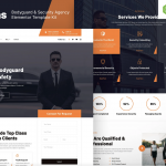 Ormas – Bodyguard & Security Agency Elementor Template Kit