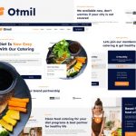 Otmil - Diet & Clean Food Catering Services Elementor Template Kit