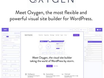 Oxygen 2.0 – The Visual Website Builder
