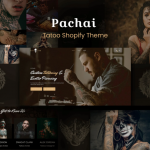 Pachai - Responsive Salon, Tattoo Shopify Theme