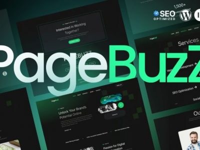 PageBuzz - Digital Agency Elementor Template Kit