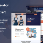 PaintCraft - Painting & Wallpapering Service Elementor Template Kit