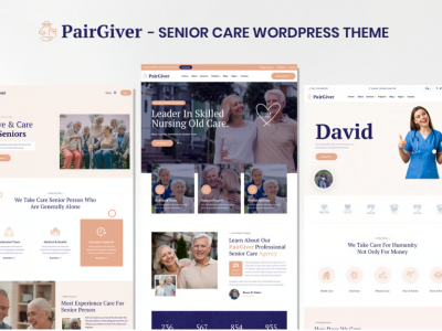 PairGiver - Senior Care WordPress Theme