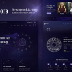 Pandoora – Horoscope & Astrology Elementor Template Kit