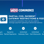 Partial COD - Restrictions & Fees - WooCommerce
