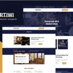 Partiwi - Barbershop Elementor Template Kit