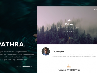 Pathra Tumblr Theme