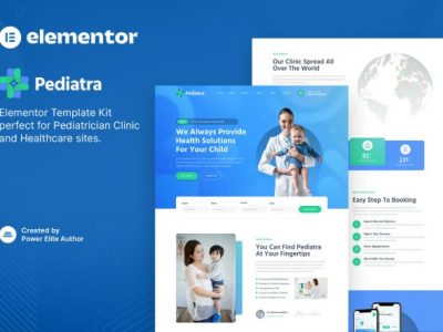 Pediatra – Pediatrician Clinic & Healthcare Elementor Template Kit