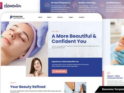 Penguin - Plastic Surgery Elementor Template Kit