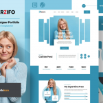 Perzifo - Creative Designer Portfolio Elementor Template Kit
