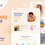 PetPup - Pet Care Services Elementor Template Kit