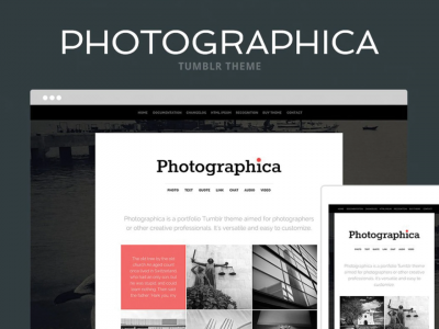 Photographica Tumblr Theme