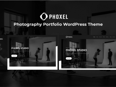Phoxel - Photography Portfolio WordPress Theme