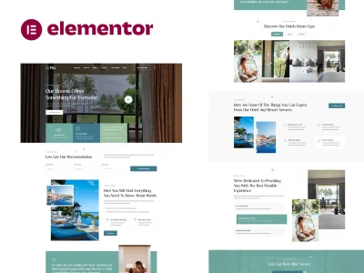 Pila - Hotel & Resort Elementor Template Kit