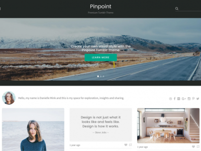Pinpoint Tumblr Theme