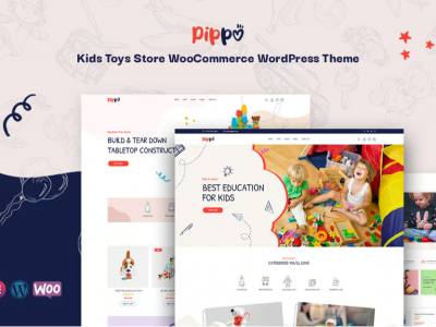 Pippo - Kids Toys Store WooCommerce WordPress Theme