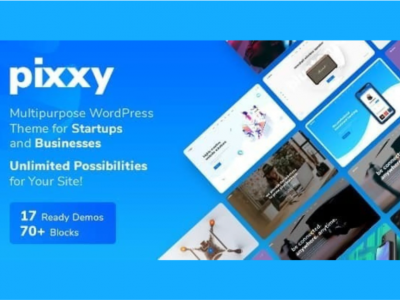 Pixxy - Landing Page