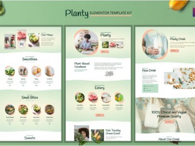 Planty - Cafe & Restaurant Template Kit