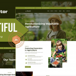 Plentiful - Agriculture Farming Elementor Template Kit