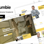 Plumbie - Plumber Services Elementor Template Kit