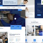 Plumbr – Plumbing Services Elementor Template Kit