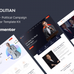 Politian – Political Campaign & Elections Elementor Template Kit