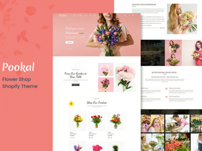 Pookal - Flower Shop and Florist Shopify Theme