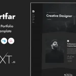 Portfar - Personal Portfolio Next.js Template