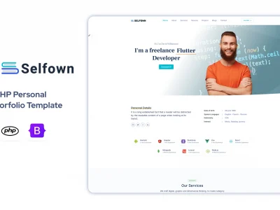 Portfolio - Selfown PHP Personal Template