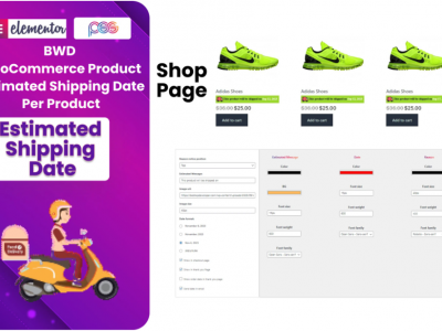 Product Estimated Shipping Date Plugin For WooComm