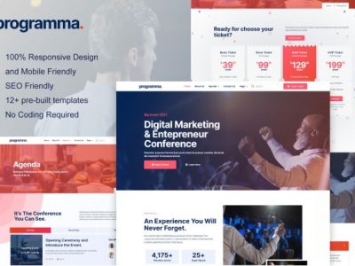 Programma - Event & Conference Elementor Template Kit