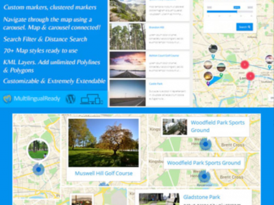 Progress Map WordPress Plugin