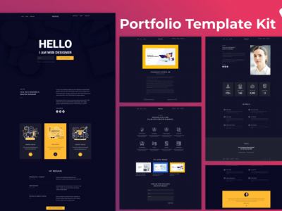 Propus — Web Designer Portfolio Elementor Template Kit