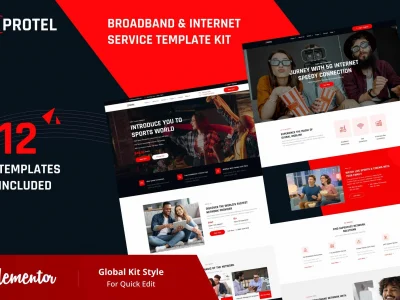 Protel - Broadband & Internet Provider Template Kit