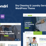 Qondri - Dry Cleaning & Laundry Services WP Theme