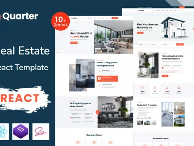 Quarter - Real Estate React Template