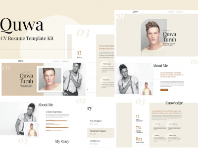 Quwa - CV Resume Template Kit