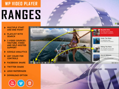 RANGES - Video Player With Multiple Intervals