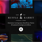 Rabbit - Elementor Coming Soon WordPress Theme