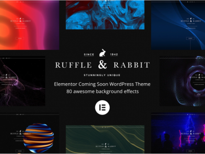 Rabbit - Elementor Coming Soon WordPress Theme