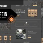 Raffein - Coffee Shop Brand Elementor Template Kit
