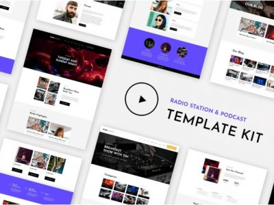 RareRadio | Music & Streaming Elementor Template Kit